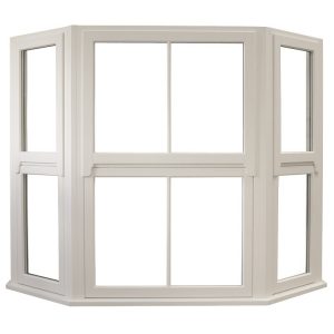Traditional Regency Timber Flush Casement Window Angled Bay