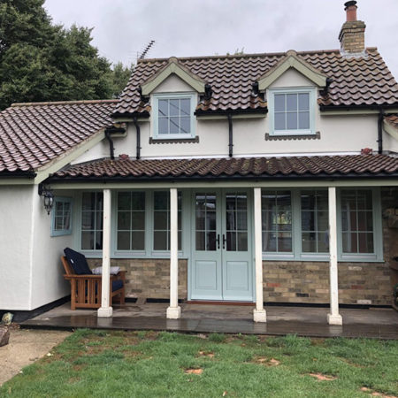 timber french doors