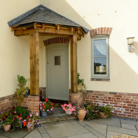 timber entrance door