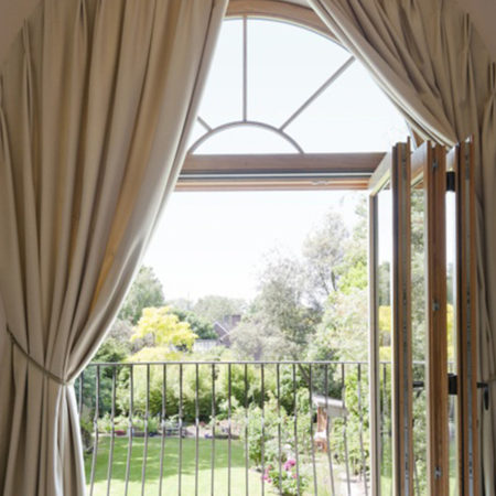 timber bifold doors