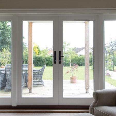 timber french doors