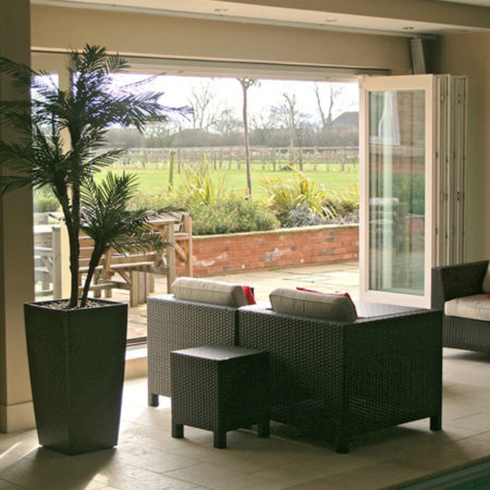 timber bifold doors