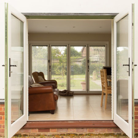 timber french doors