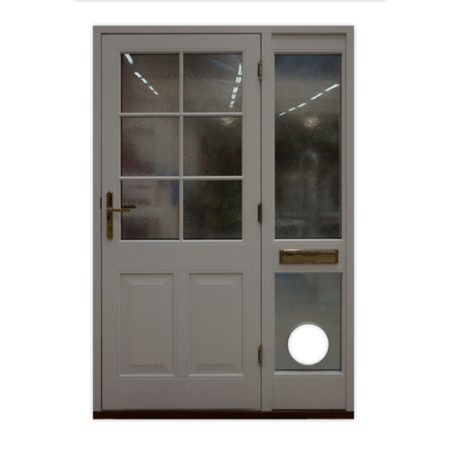 timber front door