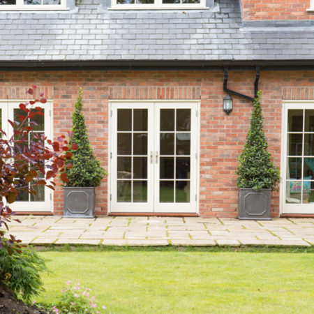 timber french doors
