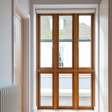 contemporary design timber casement windows accoya