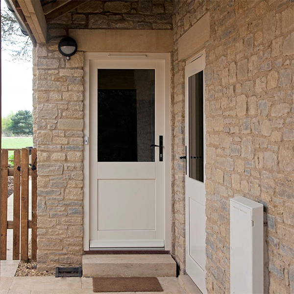 timber single door for utility room