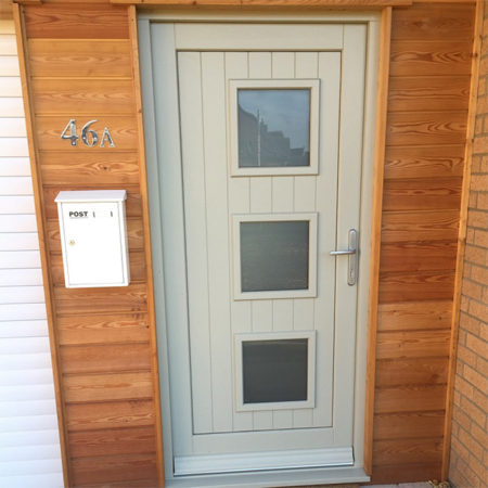 timber contemporary door