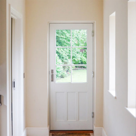 timber back door astragal bars