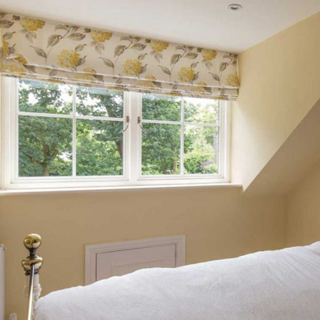 traditional timber casement windows bedroom