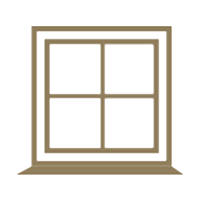 Astragal bars icon
