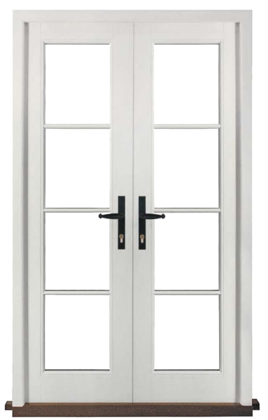 timber french door