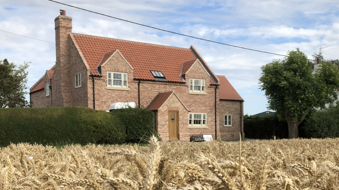 Walnut tree cottage is a self build project which features George Barnsdale timber windows and doors