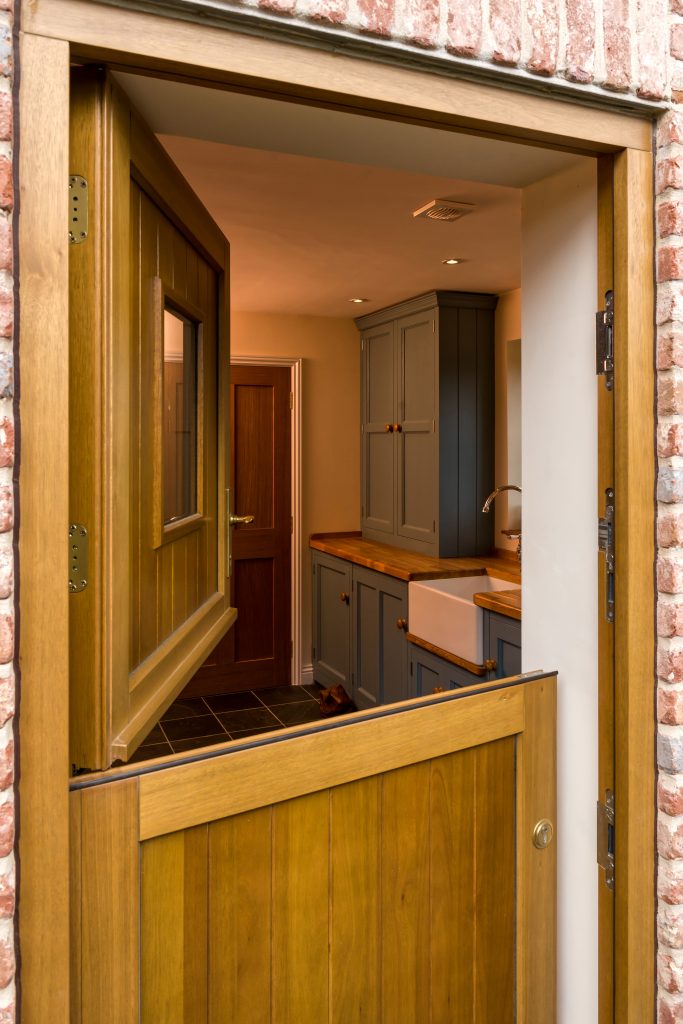 Hardwood stable door