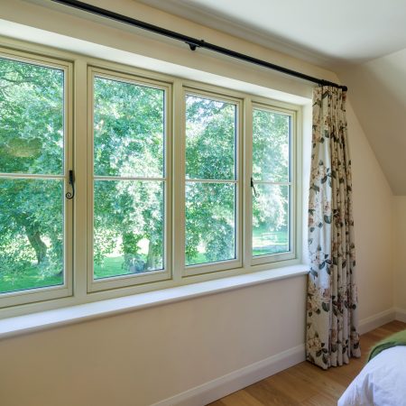 George Barnsdale Timber casement windows with Monkey tail detail