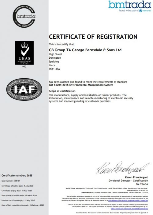 ISO 14001:2015 Environmental Management System