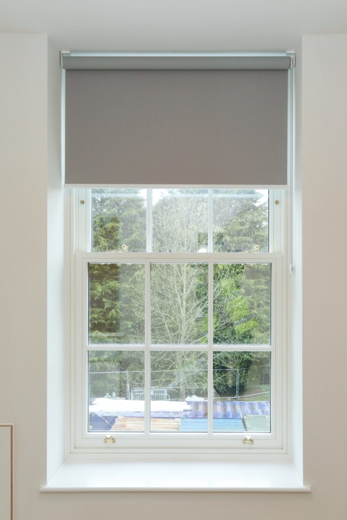 timber sliding sash window with bars