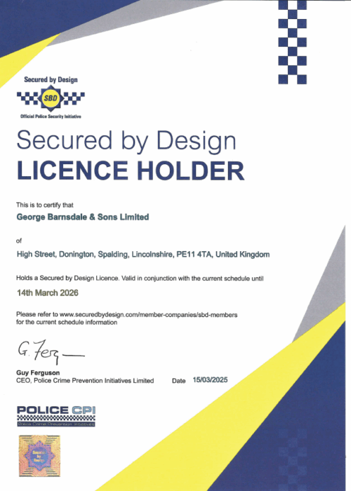 Secured By Design