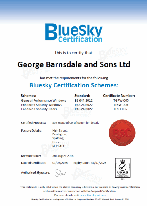 BlueSky Certification