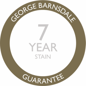 George Barnsdale 7 Year Stain Guarantee